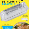 Molde de aluminio p/Pollo -RE320