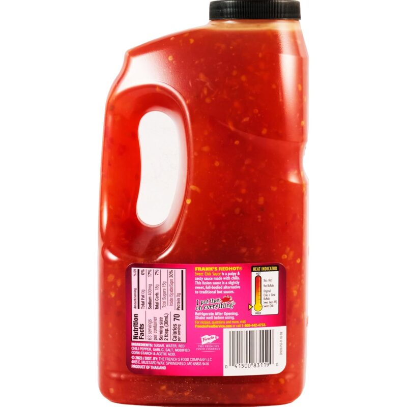 Salsa sweet chili Franks B Salsa Sweet Chili Franks 64 Oz.
