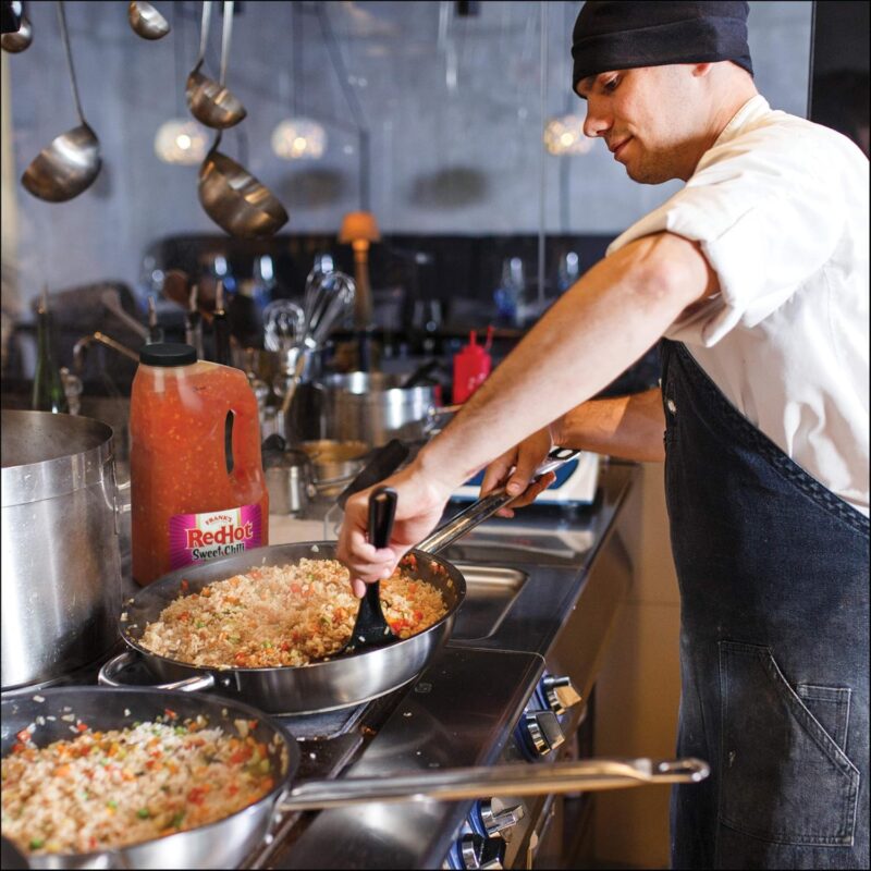 Salsa sweet chili Franks C Salsa Sweet Chili Franks 64 Oz.