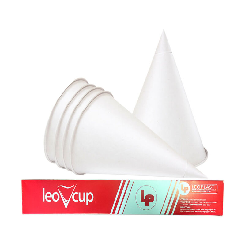 Vaso Cónico de papel 4.5 Oz.