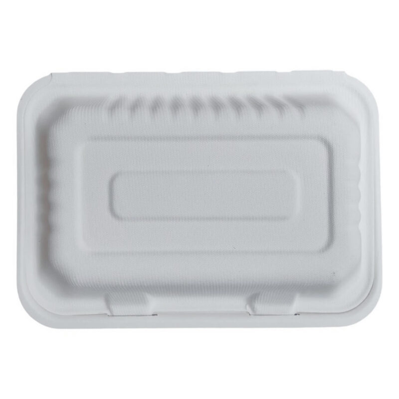 Contenedores de bagazo 9x6" Liso -Leopack